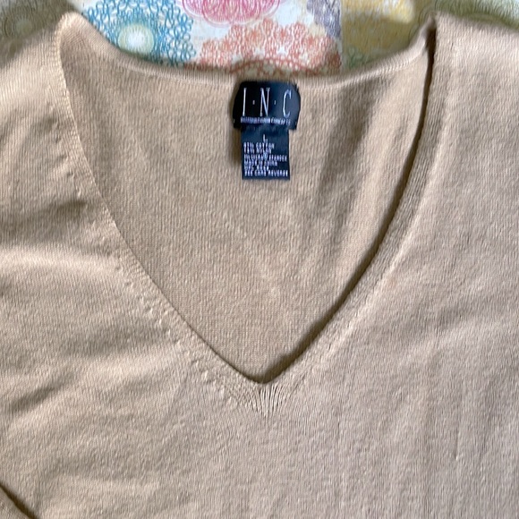 INC. International Concepts V-Neck Sweater - Picture 2 of 5